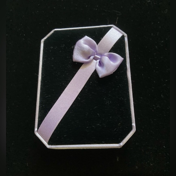 GP over basemetal Topaz CZ, 7 clear crystal elements 16”+3” ext Gift box for Mom - Picture 5 of 5